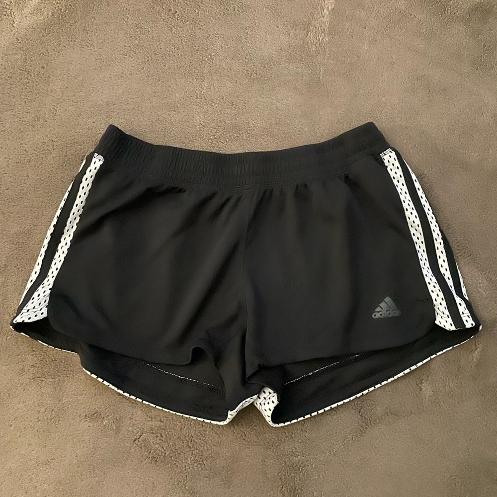 Women’s Adidas Athletic Sweat-wicking Climalite Shorts Size Medium